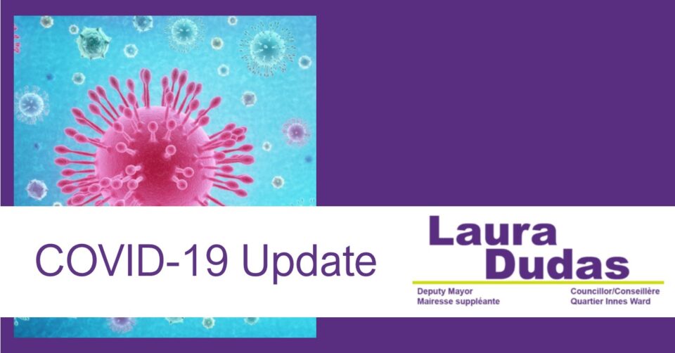 COVID 19 update graphic