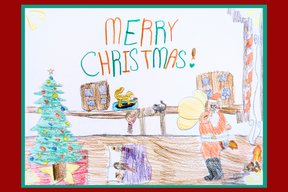 Wishing you a Merry Christmas ! Je vous souhaite un joyeux Noël – 2!
